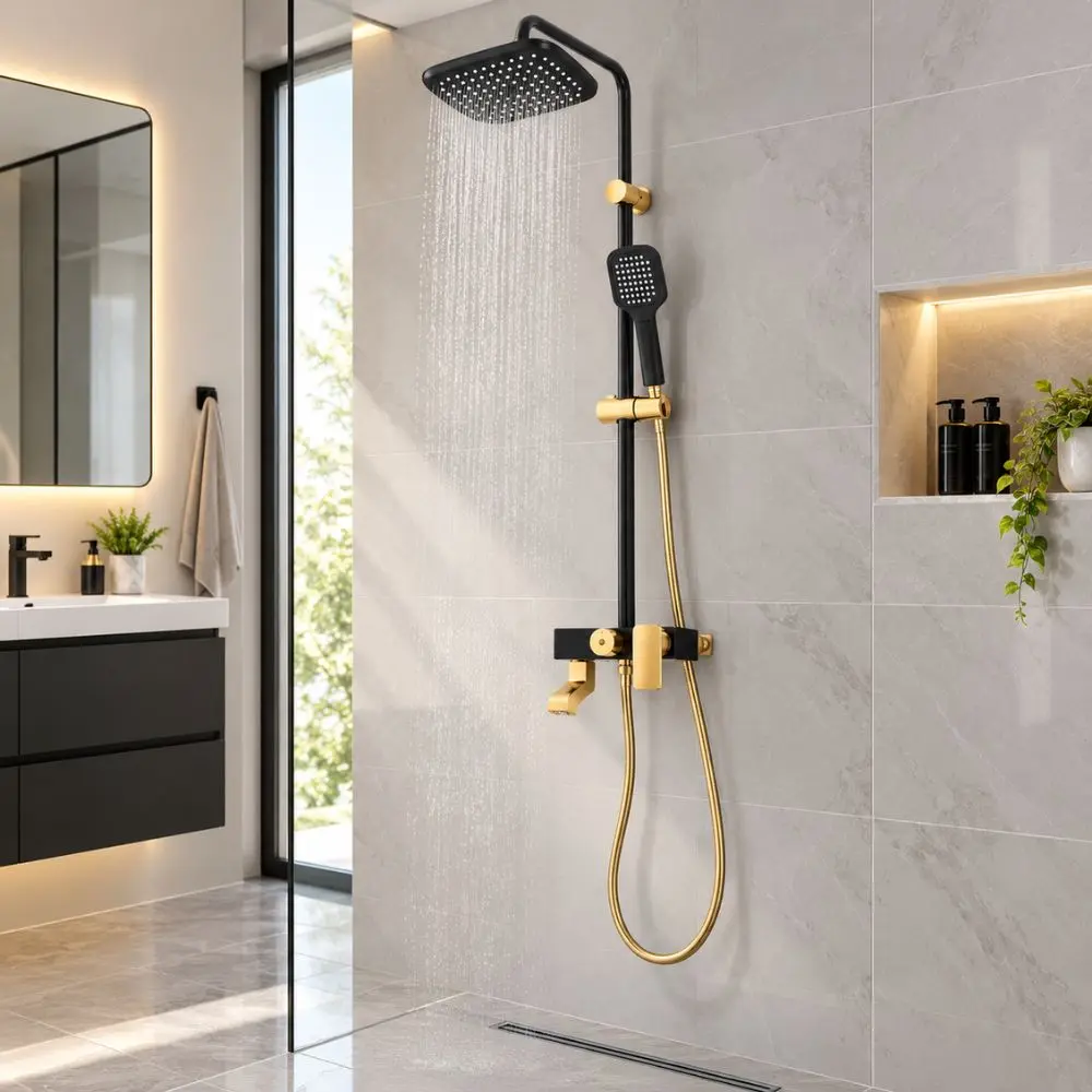 Colonne douche oe et noir.webp