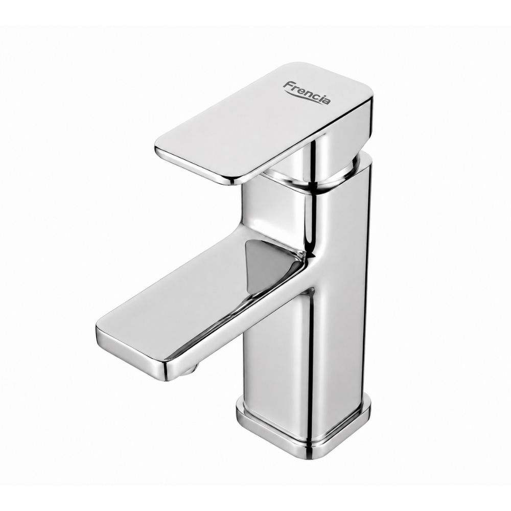 [130014436] Robinet lavabo Frencia mitigeur chromé carré 14.4cm