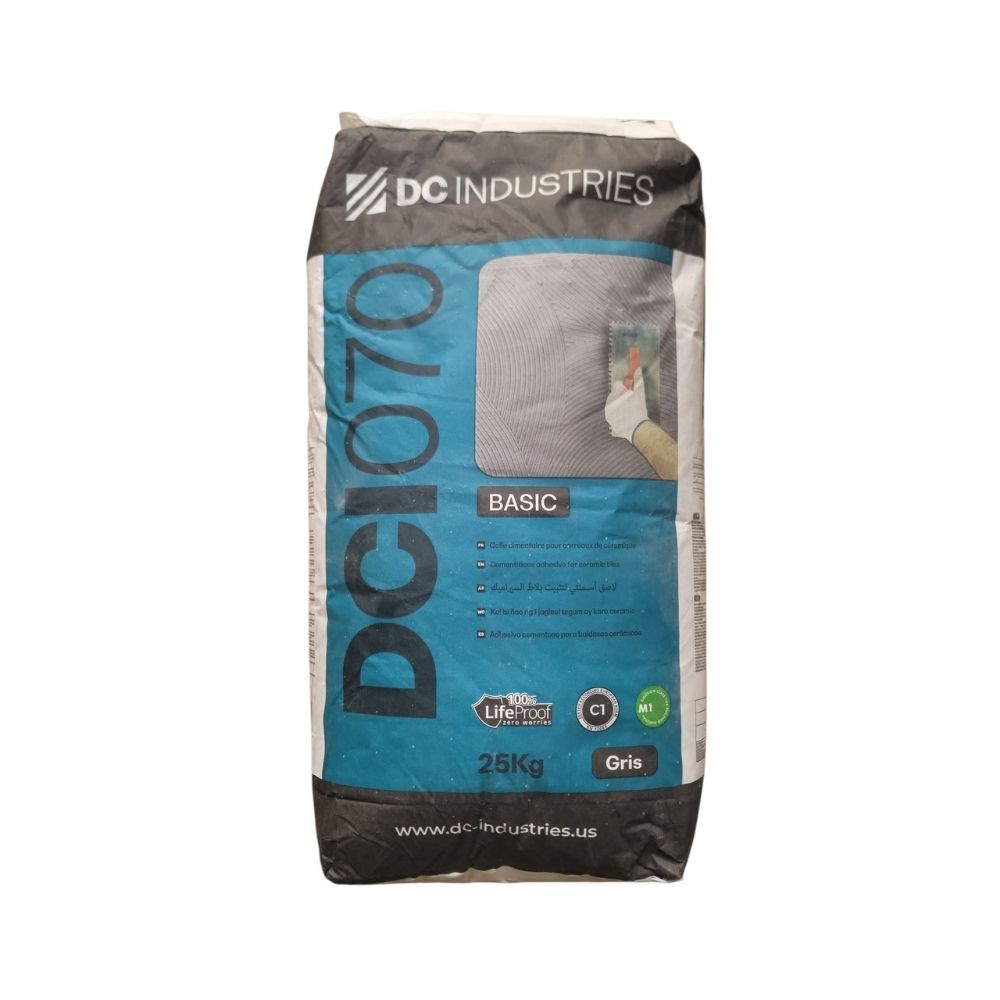 Colle cimentaire carrelage DC1070 BASIC gris 25Kg